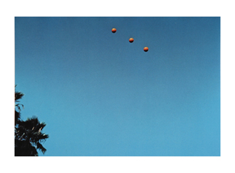 Throwing three balls in the air to get a straight line (best of thirty-six attempts), 1973