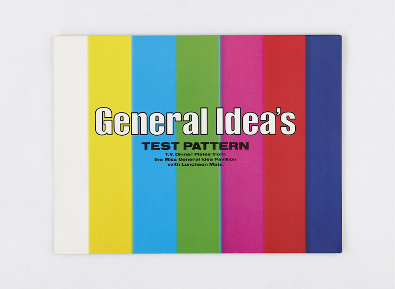Test Pattern: T.V. Dinner Plates from the Miss General Idea Pavillion, 1988