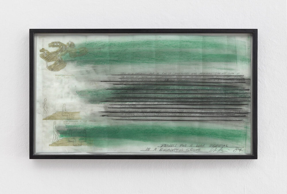 Project for a War Memorial in an Eucalyptus Grove, 1984